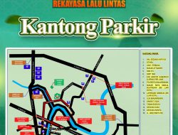 Polresta Banjarmasin Sampaikan 16 Kantong Parkir untuk Jamaah Haul ke-6 Guru Zuhdi