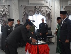 Wakil Bupati Balangan Lantik Pejabat Tinggi Pratama Di Lingkup Pemkab Balangan
