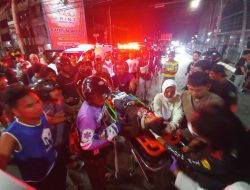 Seorang Perempuan Terjun Dari atas Jembatan Fly Over Banjarmasin