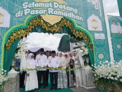 Bupati Balangan Buka Pasar Ramadan Di Balangan, 115 Lapak UMKM Disediakan