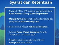 Bank Kalsel Bagi-bagi Voucher Rp100 Ribu untuk ASN dan CPNS