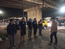 Patroli Cipta Kondisi, Polsek Banjarmasin Selatan Amankan Pria Bawa Belati Tanpa Izin