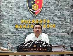 Polresta Banjarmasin Ungkap Kasus Pembunuhan di Jalan Mesjid Jami