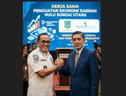 Pemkab HSU dan Bank Kalsel Saling Sinergi Perkokoh Layanan Perbankan Daerah 