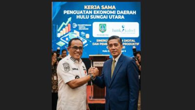 Pemkab HSU dan Bank Kalsel Saling Sinergi Perkokoh Layanan Perbankan Daerah 