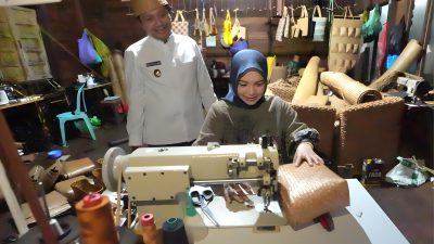 Dari Desa di HSU, Wagub Hasnuryadi Salut Warisan Kerajinan Anyaman Ilung dan Purun Tembus Pasar Dunia