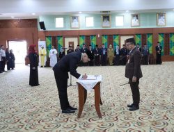 116 ASN Pemprov Kalsel Dilantik, Gubernur Muhidin Tekankan Profesionalitas Kinerja Berintegritas