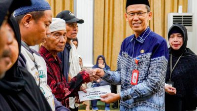 Baznas Banjarbaru Salurkan Santunan Ramadan bagi Mustahik