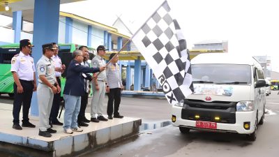 17 Mini Bus Mudik Gratis Diberangkatkan Pemprov Kalsel, Antar Warga Pulang Kampung Jelang Lebaran