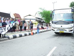 Pemko Banjarmasin Berangkatkan Mudik Gratis dan Launching Layanan BTS Trans Banjarmasin
