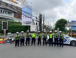 Satlantas Polresta Banjarmasin Siagakan Tim Urai Macet, Antisipasi Lonjakan Arus Mudik Lebaran