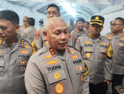 Kapolda Kalsel Tinjau Posko Mudik Lebaran, Pastikan Kesiapan Pengamanan