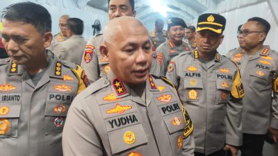 Kapolda Kalsel Tinjau Posko Mudik Lebaran, Pastikan Kesiapan Pengamanan