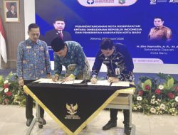 Usai Teken MoU, Sekda Berharap Kotabaru Mendapat Opini Terbaik