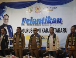 Bupati Kotabaru Hadiri Pelantikan Pengurus KONI Masa Bakti 2026–2030