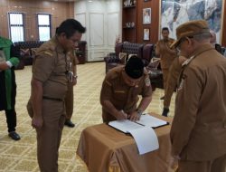 Bupati Kotabaru Lantik 2 Pejabat Pimpinan Tinggi Pratama dan Administrator
