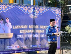 Pemkab Kotabaru Lepas 94 Peserta Program Mudik Gratis 2026