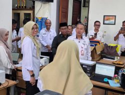 Hari Pertama Kerja Usai Lebaran, Sekda Kalsel Sidak Kedisplinan ASN