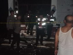 Rumah Mess ABK di Banjarmasin Barat Hangus Terbakar