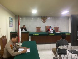 Edarkan Miras Tanpa Izin, Warga Kambitin Raya Jalani Sidang Tipiring