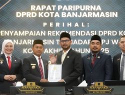Terima Seluruh Rekomendasi DPRD atas LKPJ, Walikota : Ini Sebagai Bahan Evaluasi  