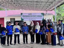 Bank Kalsel Cabang Paringin Bagikan 568 Paket Sembako untuk Pasukan Kuning