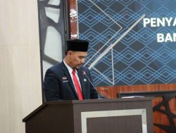 Debut Perdana jadi Plt Sekwan,  Ashadi Himawan Bacakan Rekomendasi DPRD terhadap LKPJ Walikota