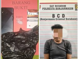 Sempat Buang Sabu saat Digerebek, Buruh Paruh Baya di Kelayan B Diringkus Polisi