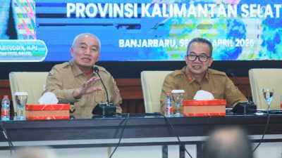 Baru 20 Persen, Gubernur Kalsel H. Muhidin Atensi Serapan Anggaran SKPD Masih Rendah