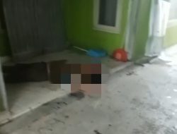 Pemotor Terkapar Usai Hantam Jendela Rumah Warga di Pelambuan
