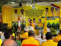 Ketua Golkar Kalsel Hadiri Konsolidasi di Balangan, Tekankan Pengabdian untuk Banua