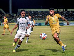 Gol Semata Wayang Renan Alves Bawa Barito Putera Menang Atas PSS Sleman