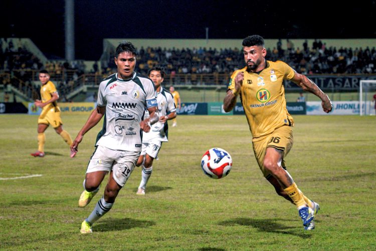 Gol Semata Wayang Renan Alves Bawa Barito Putera Menang Atas PSS Sleman