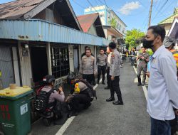 Polisi dan Gegana Turun Lakukan Sterilisasi Lokasi Ditemukan Diduga Mortir