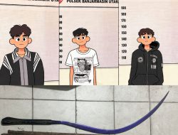 Pengeroyokan di Sungai Andai Terungkap, Tiga Remaja Diamankan Polisi