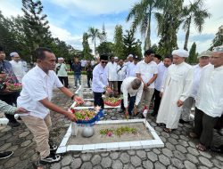 Peringati Hari Jadi, PSSI Kalsel Ziarah ke Makam Pahlawan dan Tokoh Sepak Bola