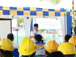 Wabup Batola Dorong SDM Unggul, Sertifikasi Pekerja Konstruksi Digelar di Proyek Sekolah Rakyat