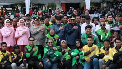 Polri Rangkul Buruh di May Day, Aspirasi Hapus Outsourcing Dititipkan ke Gubernur Kalsel