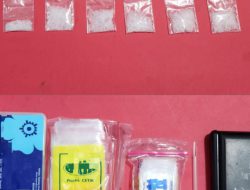 Polres Tabalong Ringkus Residivis Narkoba di Hikun, Sita 6 Paket Sabu
