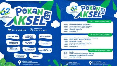 Gelaran Pekan Aksel 2026 Diramaikan Berbagai Hiburan Masyarakat