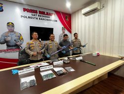 Polisi Ungkap Aksi Viral Konvoi Sajam di Banjarmasin, Delapan Remaja Diamankan