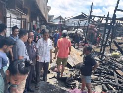 17 Ton Bawang Merah Hangus Terbakar di Pasar Harum Manis, Pemprov Kalsel Jamin Stok Masih Aman