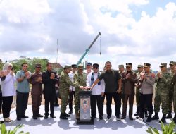 Wakasad TNI AD Hadiri Groundbreaking Kodam Lambung Mangkurat, Gubernur H. Muhidin Dukung Penguatan Pertahanan Kalsel