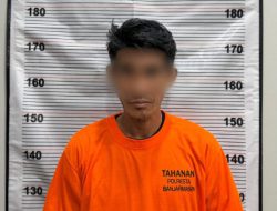 Buruh di Banjarmasin Barat Ditangkap Usai Diduga Cabuli Anak Tiri