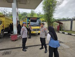 Pastikan BBM Subsidi Tepat Sasaran, Polres Tabalong Gelar Patroli SPBU