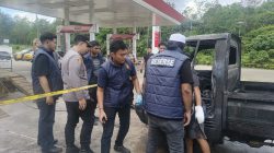 Usai Isi BBM, Mobil Pick Up Terbakar di SPBU Padang Panjang Tabalong