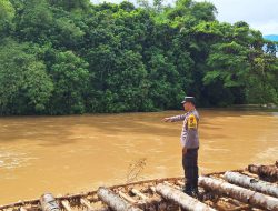 Polres Tabalong dan BPBD Lakukan Monitoring dan Pengecekan Sungai