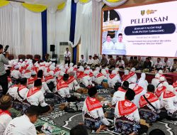 Wabup Tabalong Lepas Ratusan Calon Jemaah Haji Menuju Tanah Suci