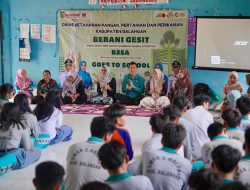 DKP3 Balangan Edukasi Pelajar SMA Negeri 2 Halong Terapkan Pola Konsumsi B2SA