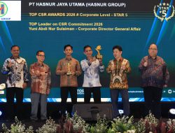 Hasnur Group Raih Dua Penghargaan Bergengsi di TOP CSR Awards 2026